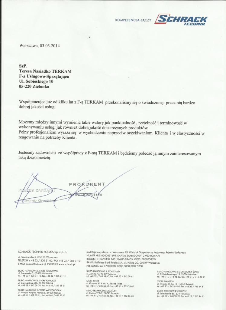 Referencja klienta 2