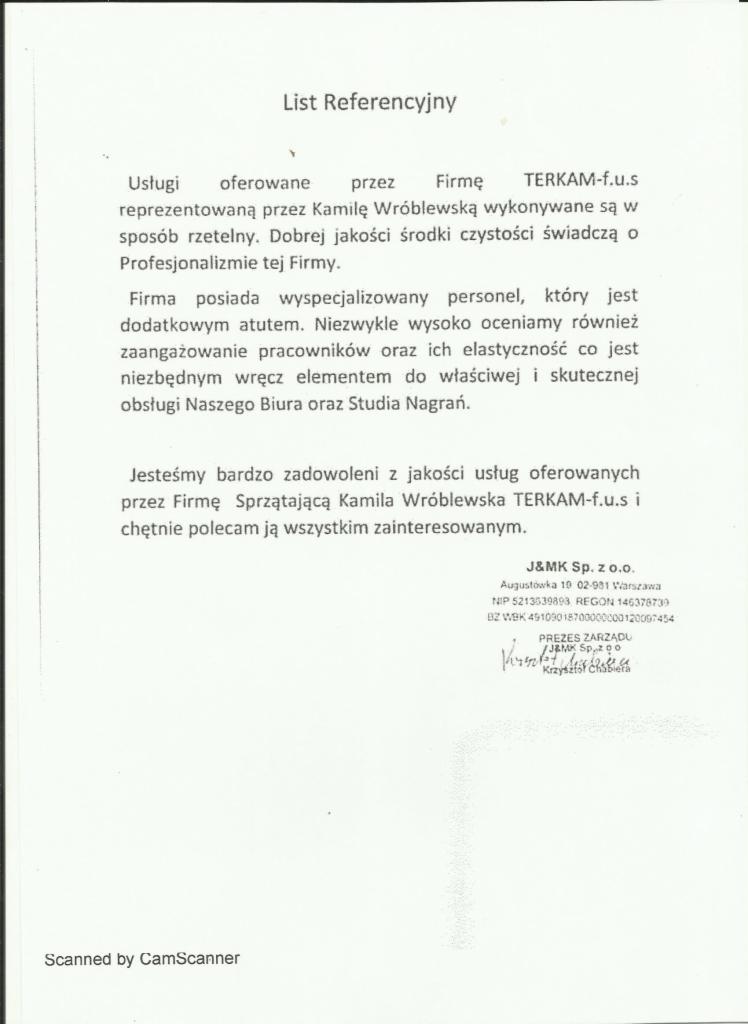 Referencja klienta 6